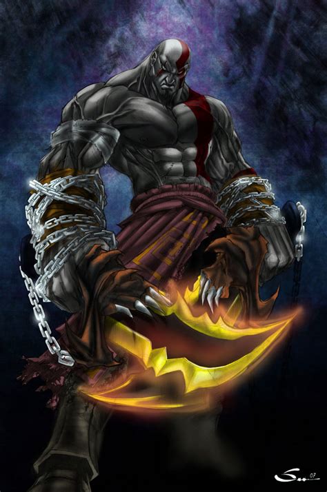 Kratos Fan Art Taringa