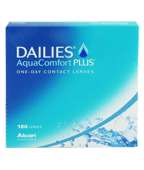 DAILIES AquaComfort Plus 180 Szt A B C Soczewki