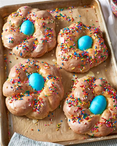 26 sweet and savory breads to make for easter. Recipe: Italian Sweet Easter Egg Breads | Kitchn