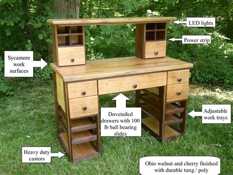 Versatile Hobby Desk Etsy Hobby Desk Woodworking Projects Diy