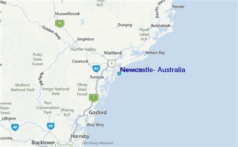 Newcastle Australia Tide Station Location Guide