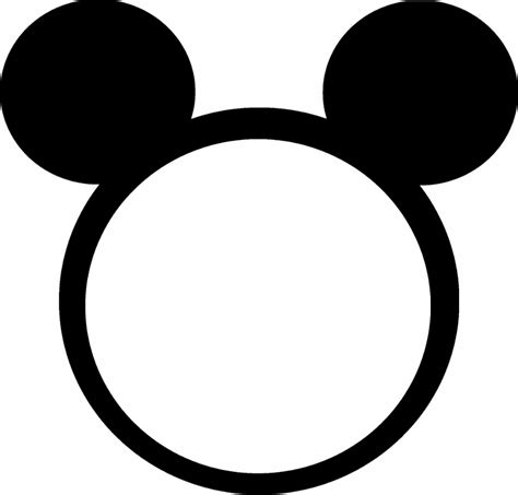 Mickey Mouse Head Pattern Clipart Best