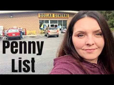 I post the dollar general penny list every monday at 11 a.m. Dollar General Penny List For November 6 2018 - YouTube