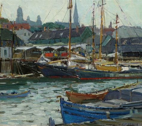 Harbor paintings