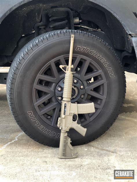 Colt Ar Cerakoted Using Coyote Tan Cerakote