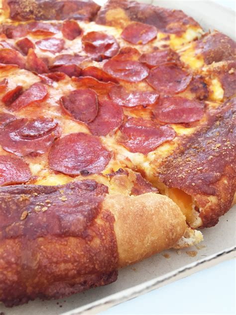 Pizza Hut Grilled Cheese Crust Review Popsugar Food