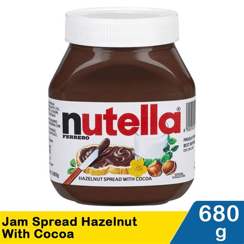 Nutella Jam Spread Hazelnut With Cocoa G Klik Indomaret