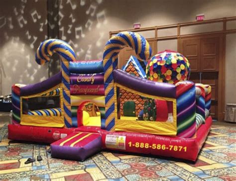 Candy Land Bounce House My Florida Party Rental