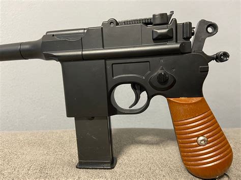 Mauser C96 Toy Gun Metal Pistol Gun Prop Replica Cosplay Etsy Canada