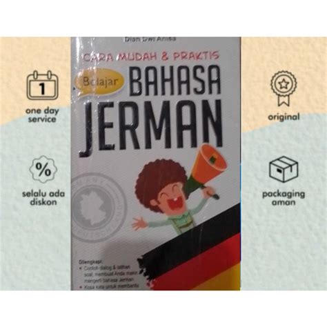 Jual Buku Belajar Bahasa Jerman Cara Mudah Dan Praktis Belajar Bahasa Jerman Bahasa Jerman