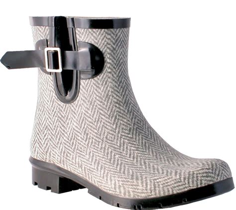 Nomad Rubber Rain Booties Droplet Textured —