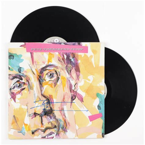 Pete Townshend Signed Scoop Vinyl Record Album Psa Pristine Auction