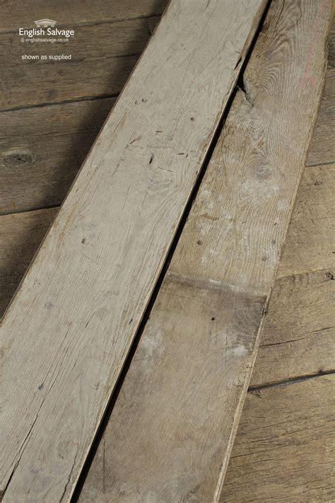 Reclaimed Old Wooden Oak Plank Floorboards
