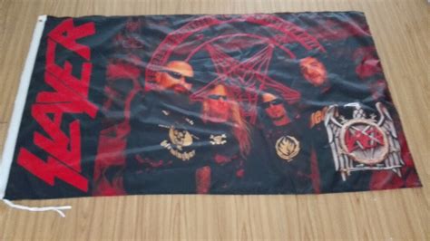 Flag Slayer Band 3 X 5 Ft 90 X 150 Cm 100 Polyester 010flags Free