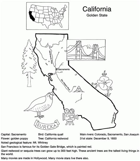Coloring Pages California