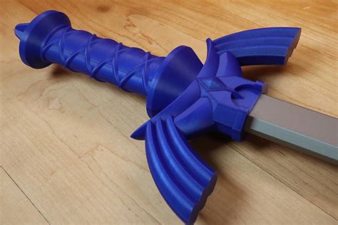 Collapsing Master Sword With Replaceable Blade 3d Model By