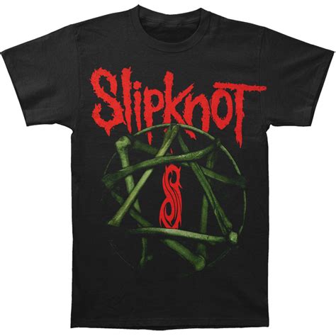 Slipknot Slipknot Mens Bones Slim Fit T Shirt Black