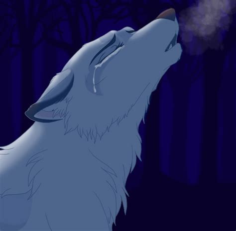 Sad Wolf Howl Drawings