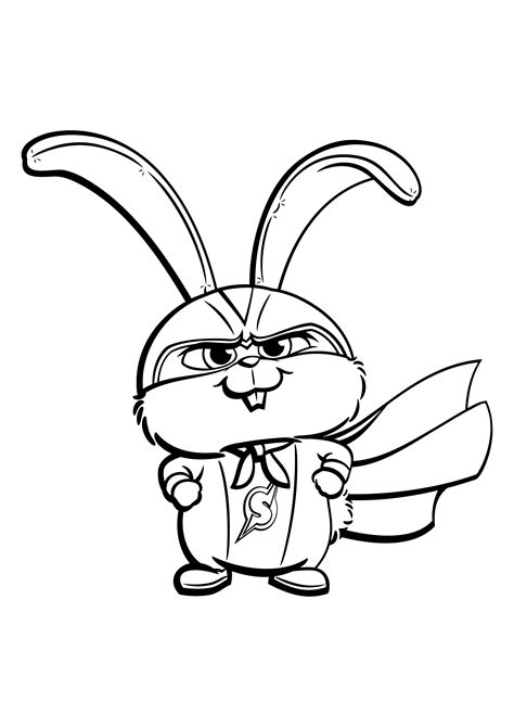 ️Secret Life Of Pets Free Coloring Pages Free Download| Gambr.co