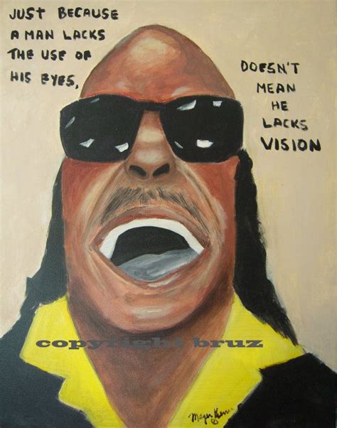 Stevie Wonder Caricature Words Of Wisdom Etsy Caricature Stevie