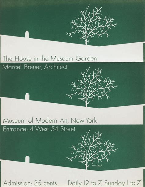 Museum Of Modern Art Paul Rand Modernist Master 1914 1996