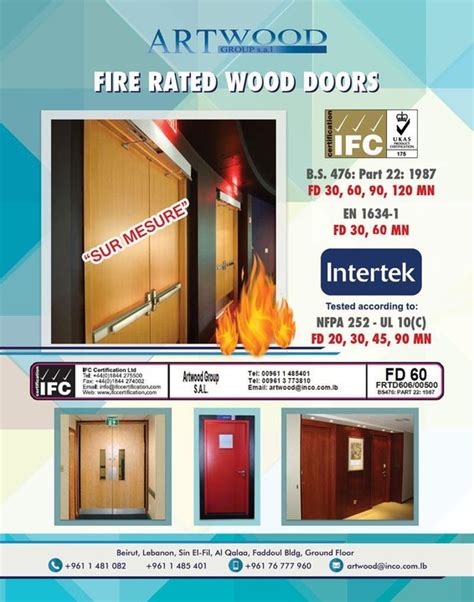fire rated wood doors