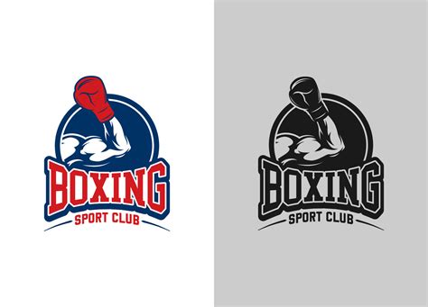 Plantilla De Logotipo De Boxeo Elementos De Diseño Relacionados Con El