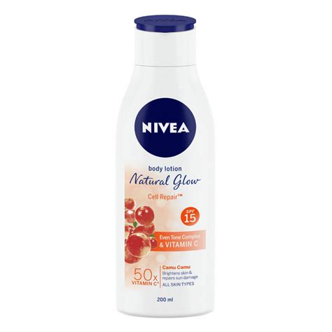 Nivea Body Lotion Extra Whitening Cell Repair Spf 15 And 50x Vitamin C