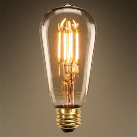 Led Filament Light Bulbs Inside The Designers Studio