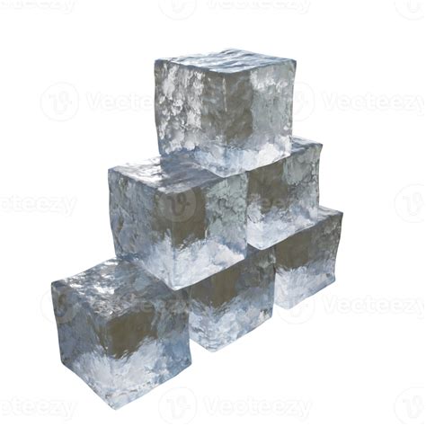Pyramid Of Ice Cubes 12658450 Png