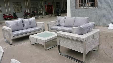 An outdoor furniture staple for decades, aluminum patio furniture is very versatile and is available in a wide array of styles. Modern Hotsale Aluminum Wicker Rattan Sofa Set Outdoor ...