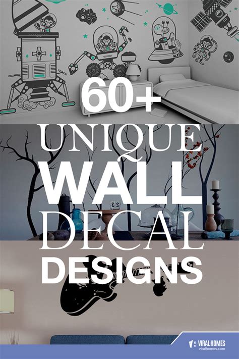 60 Unique Wall Decals Design To Add Personality To Your Room Viral Homes