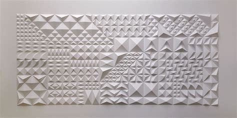 Spiked Sculptures By Matthew Shlian Create Angular Geometry From Folded