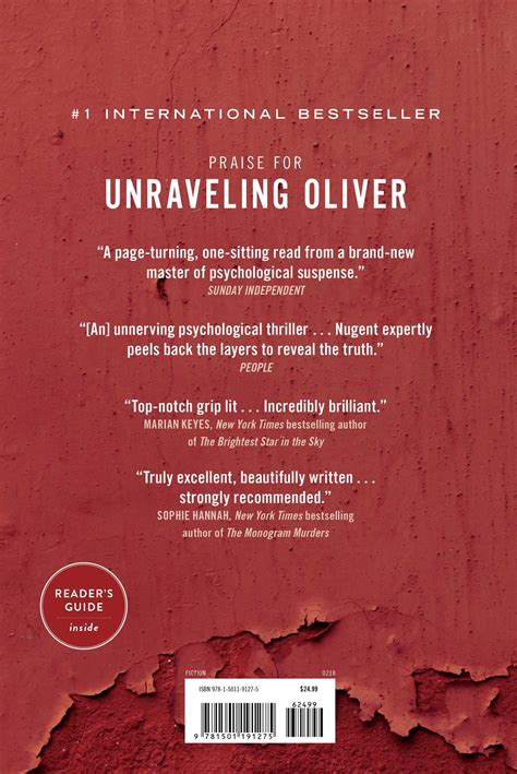 Unraveling Oliver | Book by Liz Nugent | Official Publisher Page ...