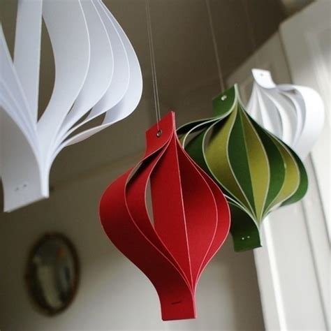 DIY Paper Christmas Decorations  Handspire