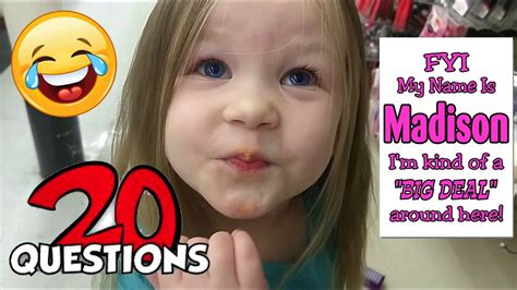 › trinity and madison youtube shows. Playing 20 Questions Game With Madison... Or 16! LOL 😝 ...