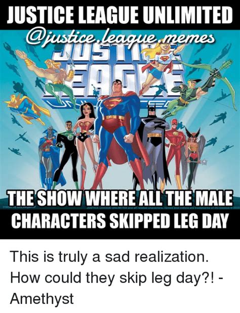 Justice League Unlimited Oprsice Theshow Where All The Male Characters