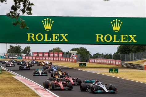 F1 Formula 1 And Rolex Extend Partnership