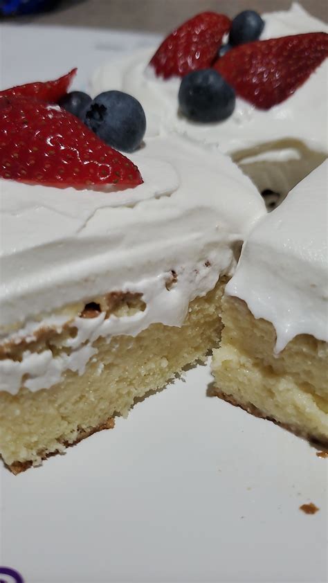 Pastel De Tres Leches Three Milk Cake Recipe Allrecipes