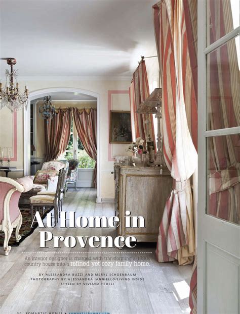 At Home In Provence Interiors By Color