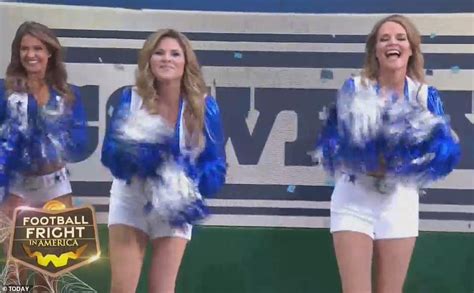 Savannah Guthrie And Jenna Bush Hager Dress Up As Cheerleaders For