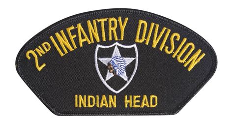 United States 2nd Infantry Division Indian Head Patch Gravity Trading