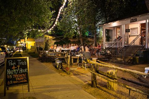 Austins East Side Features A Line Of Hip New Open Air Patio Bars