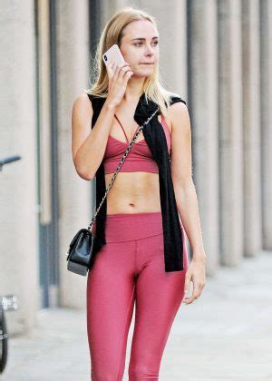 Kimberley Garner In Tights And Sports Bra Visits KX Gym In London GotCeleb
