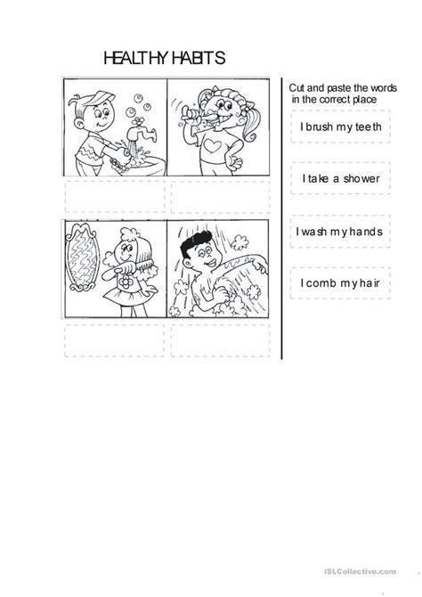 1 © british council 2014. Hygiene habits / healthy habits worksheet - Free ESL printable worksheets made by teachers