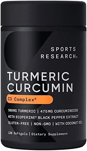 Amazon Com Turmeric Curcumin With BioPerine Black Pepper 1400mg Max