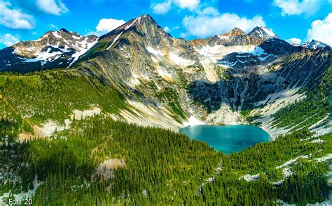 Mountains Lake Forest Valley Landscape Hd Wallpaper Peakpx