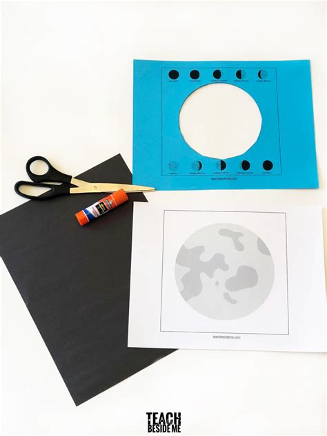 Moon Phases Activity For Kids Teach Beside Me