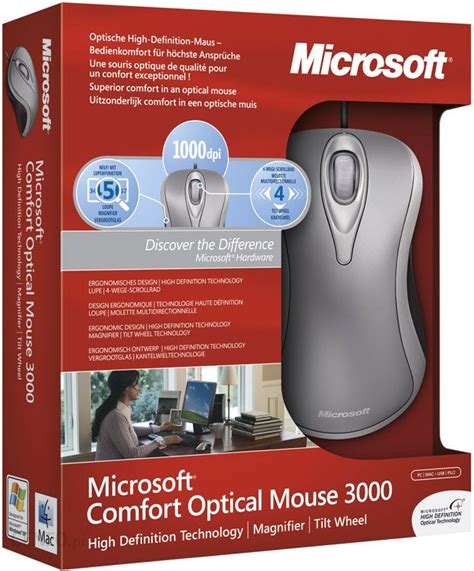 Mysz Microsoft Comfort Optical 3000 D1t 000 Opinie I Ceny Na Ceneopl