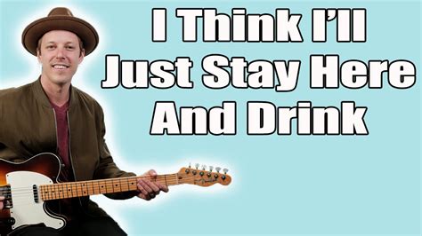 merle haggard i think i ll just stay here and drink guitar lesson tutorial youtube